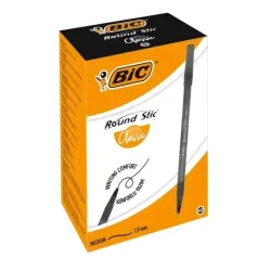 BIC Długopis Round Stick Classic czarny A'60 BIC Długopis Round Stick Classic czarny A'60